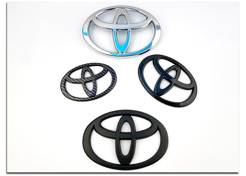 Suitable for Toyota Front and Rear Car Logos Camry Crown Reiz Corolla Vios Highlander Corolla Modified Grille Logo
