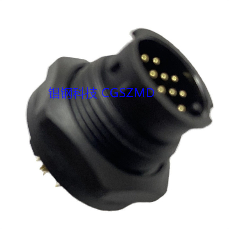 CG10����ʽ������12PIN 10 8 6 5 4 3 2о�ܽ�IP67��ͷ