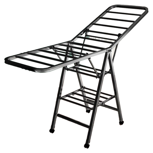 Balcony bay window wing-type clothes rack, indoor small clothes drying rack, baby clothes drying rack, foldable clothes hanger, floor-standing