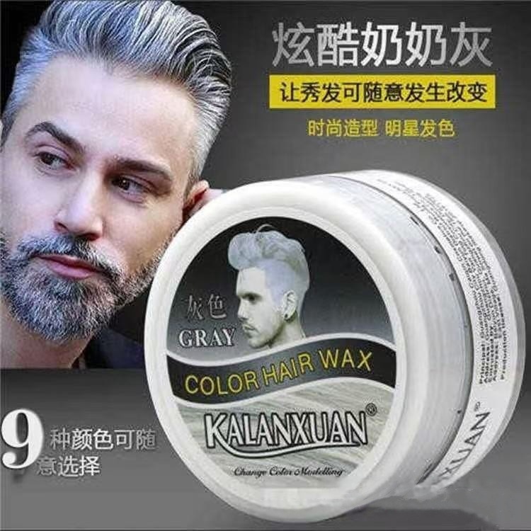 Washable hair dye, wax for gray hair 4