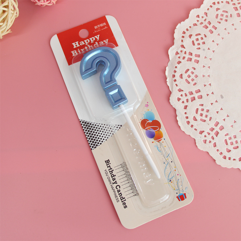 Paraffin Material Birthday Symbol Paraffin Party Candle 1 Piece