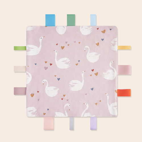Infant DouDou Tag Soothing Cloth Cartoon Soothing Cloth Newborn DouDou Handkerchief Baby Sleep Soothing Cloth Doll