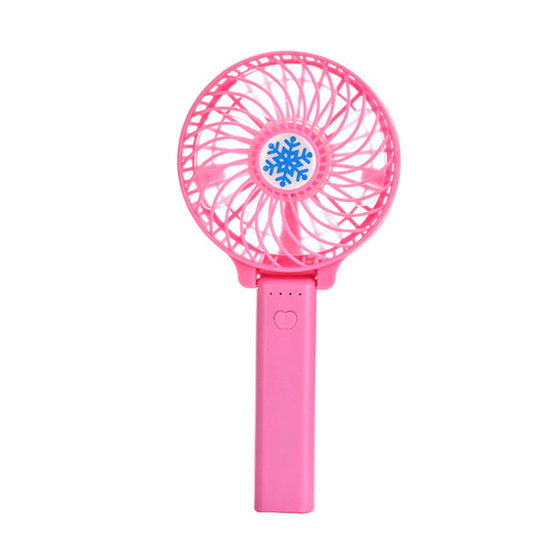 Manufacturer's Origin Mini Handheld Fan USB Snowflake Portable Mini Foldable Fan Student Desk Small Fan