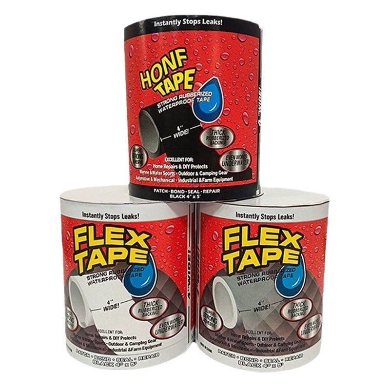 Водонепроницаемая лента Труба для пополнения воды Ведро Швейная труба Ремонтная лента Высококлейкий клей для ремонта утечек из ПВХ Водонепроницаемая лента для остановки утечек