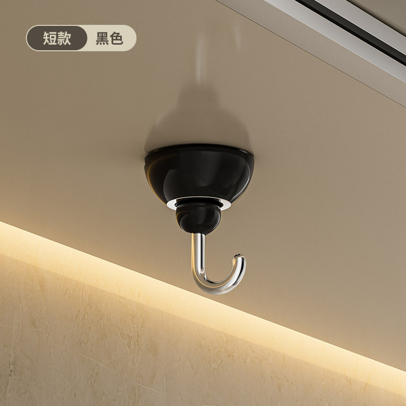 Gancho deslizante de lujo universal sin perforación, gancho de pared multifuncional de almacenamiento de carga fuerte detrás de la puerta