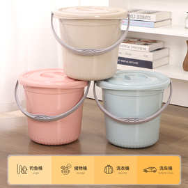 定制塑料水桶家用储水桶加厚塑料提水桶 学生宿舍多用圆形洗衣桶