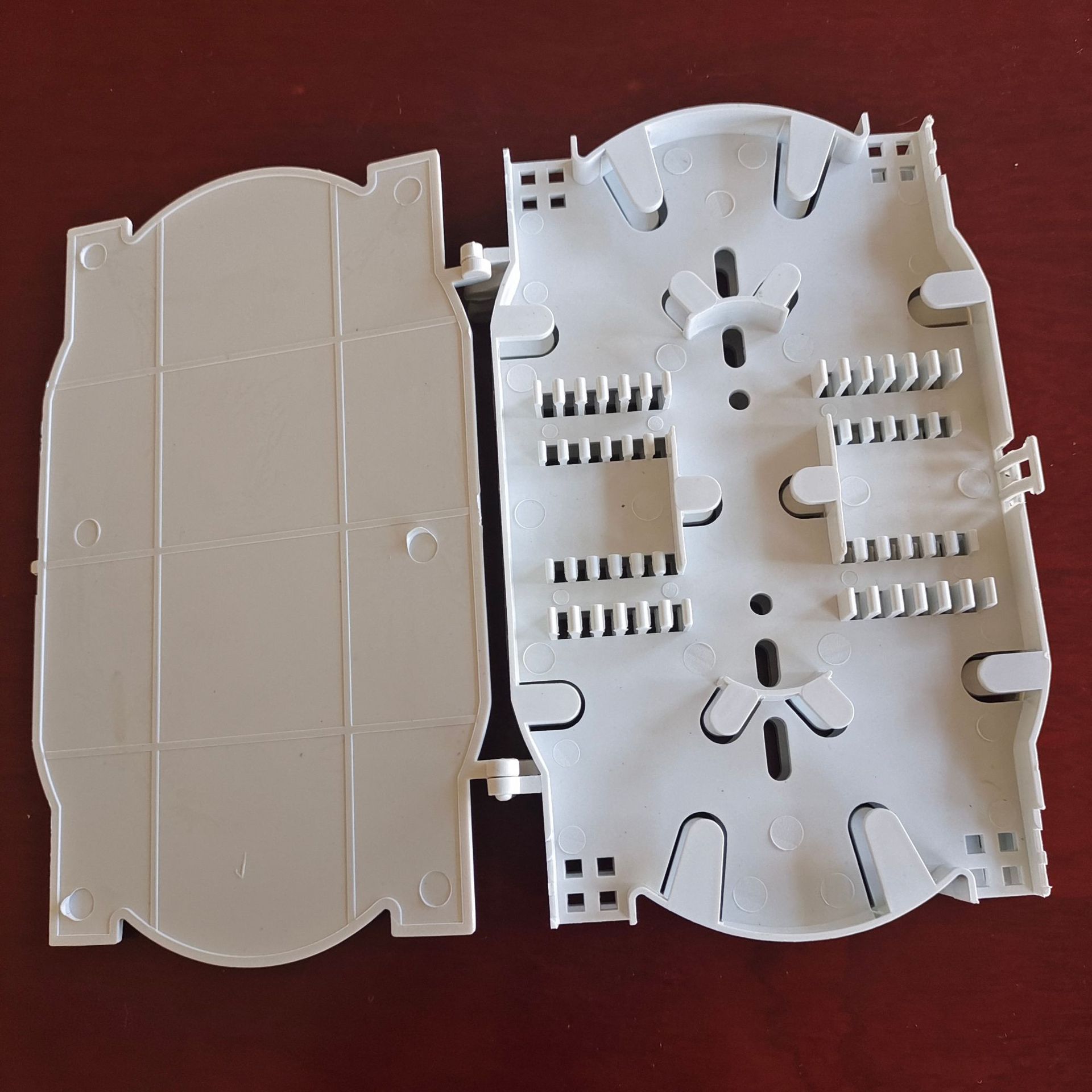 元亿12芯24芯光纤熔纤盘 12芯24芯光缆终端盒尾纤盘纤光纤熔接盘