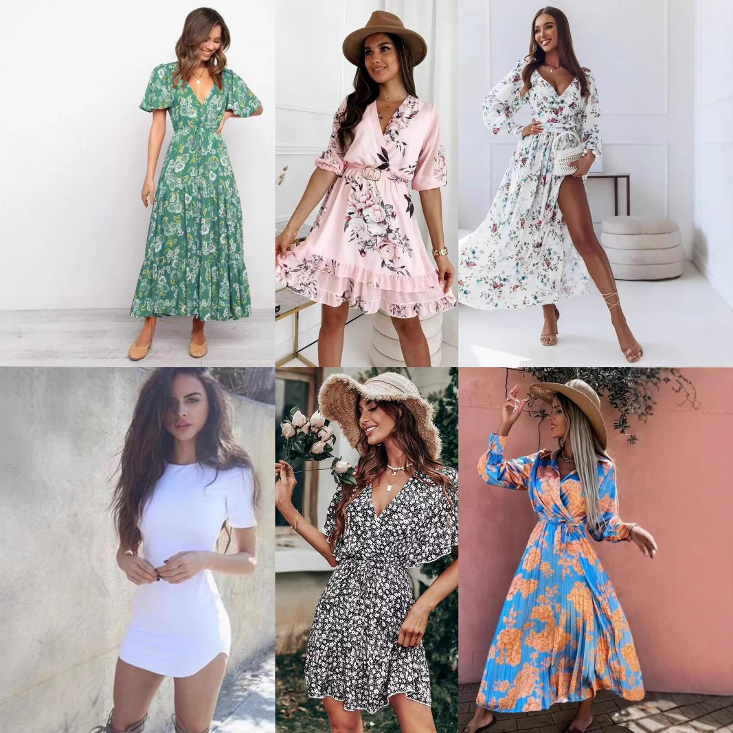 Vestido de Amazon Marcas de moda europeas y americanas Dazy, Lovito, Yions, Emery Rose