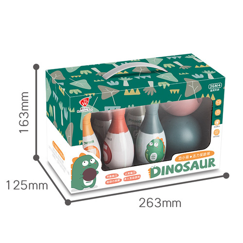Cross-border children's bowling toys parent-child indoor interactive exercise children's hands-on children's simulation bowling set
