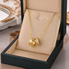 Fashionable necklace stainless steel, chain for key bag , simple and elegant design, does not fade, wholesale