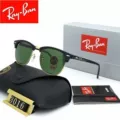 Gold black frame dark green