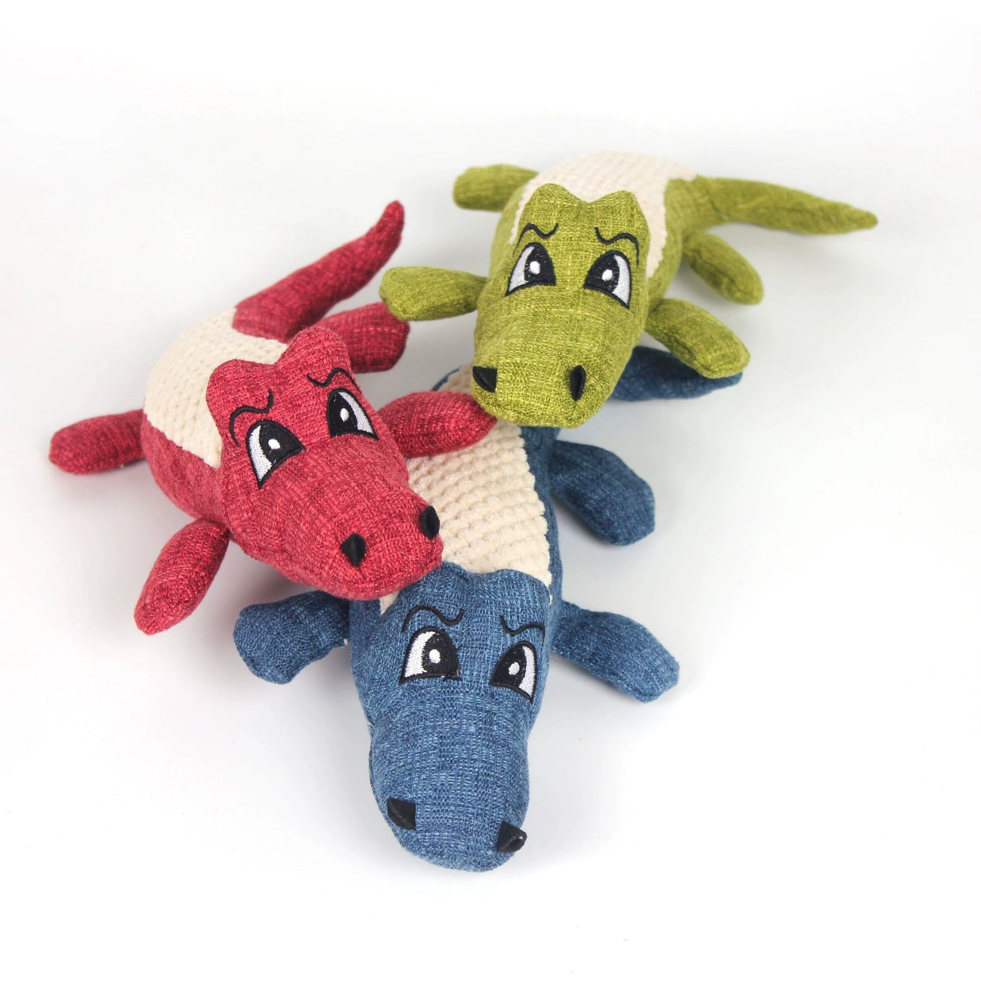 Plush toy, new collection, pet, makes sounds, corn kernels, crocodile, can bite