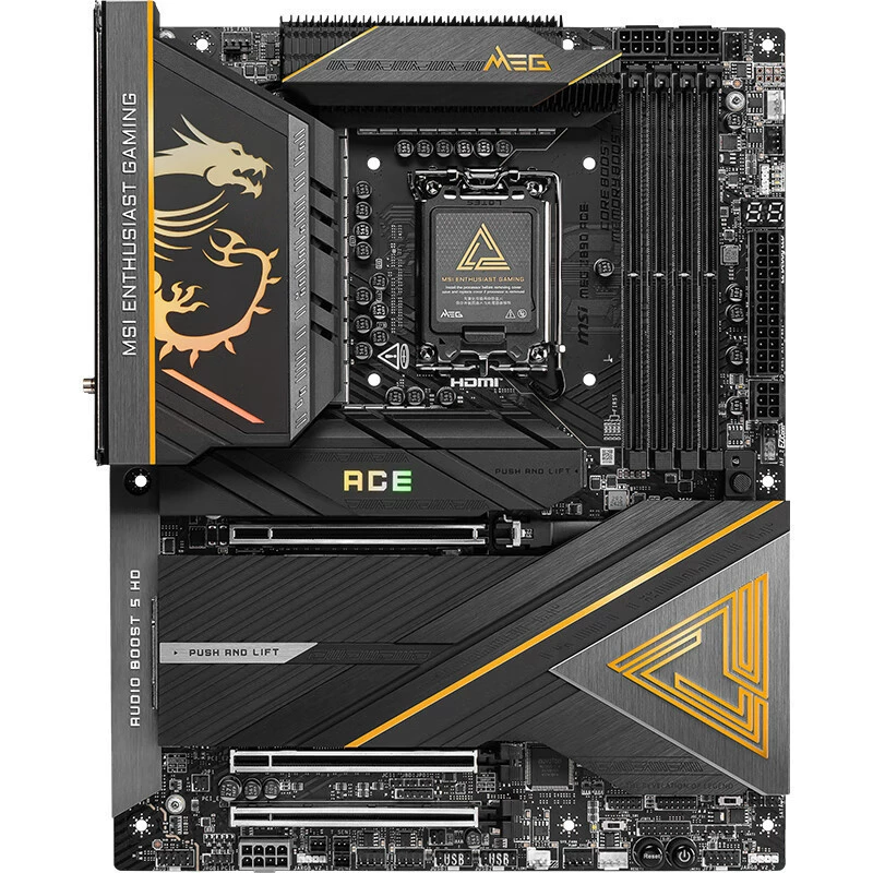 Материнская плата MSI MEG Z890 ACE God of War для настольного ПК ATX, совместима с процессорами 285K/265K/265KF