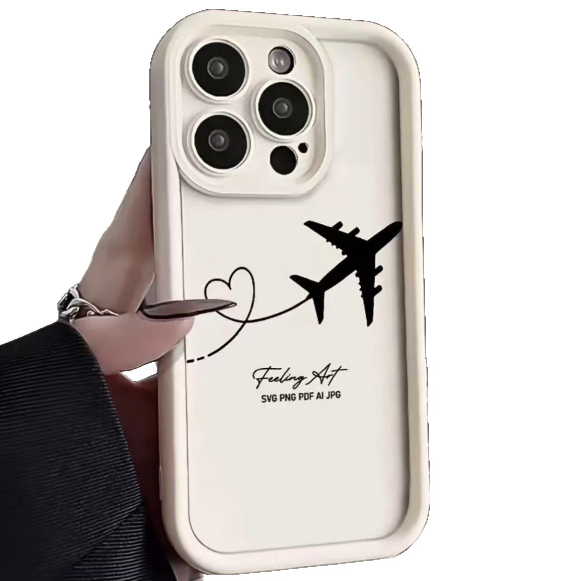 Avión para iPhone 16pro funda para teléfono móvil Apple 15 nuevo 14 europeo y americano 13promax nuevo 12x