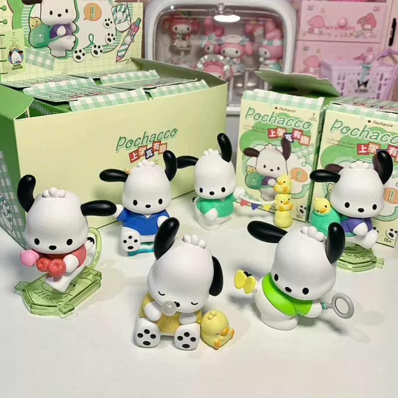 Sanrio, настольная фигурка для мальчиков и девочек, игрушка-минифигура, подарок на день рождения