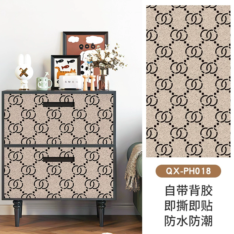 Fresh self-adhesive waterproof sticker, wallpapers