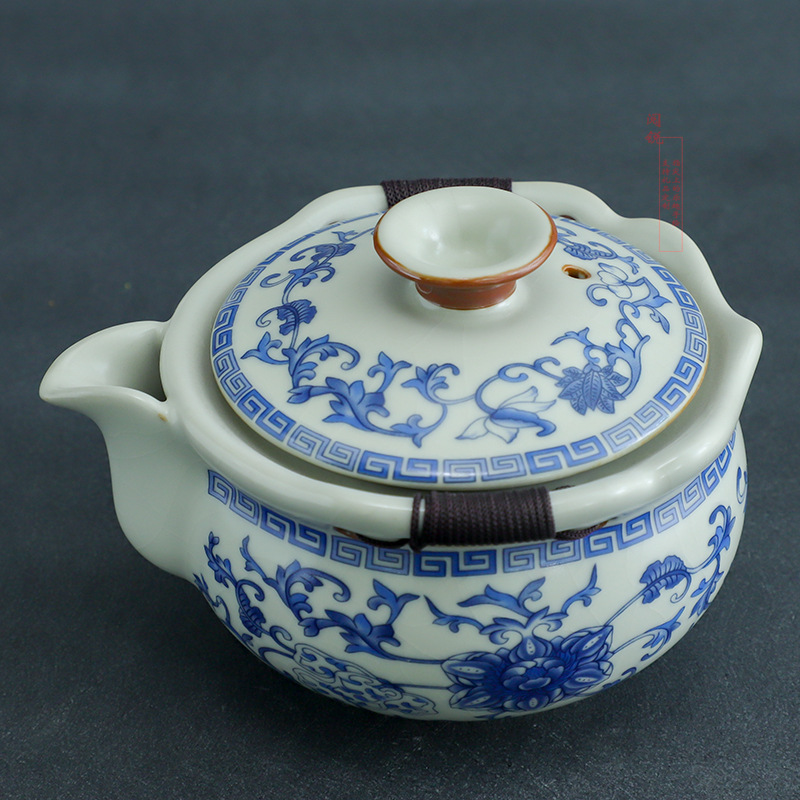 Tianqing Ru Kiln 포장 가지 손 컵