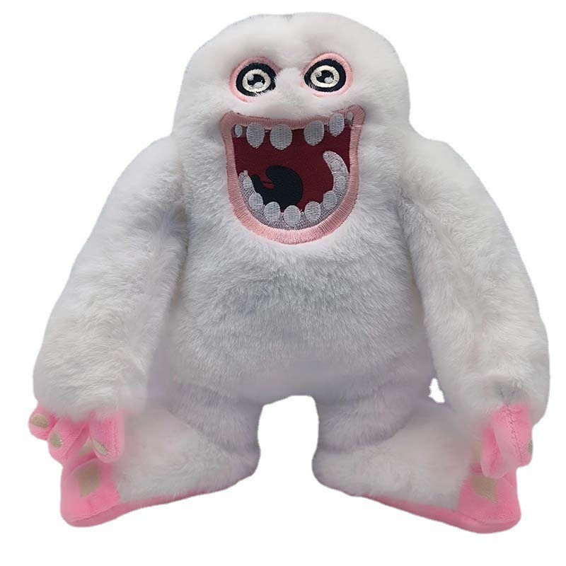 Liquidación transfronteriza juguete de peluche MySingingMonsters Monster Concert muñeca pequeña verde Pequeño Blanco