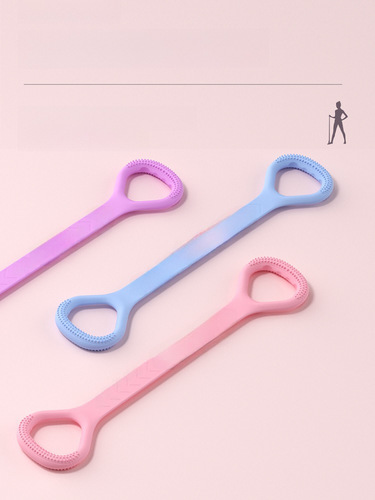 Selected Yoga Elastic Band for Back Opening, Shoulder Beauty, Pulling Back, Shaping, Expanding Chest, Eight-character Pulling Rope, Pulling Band, 8-character Pulling Device