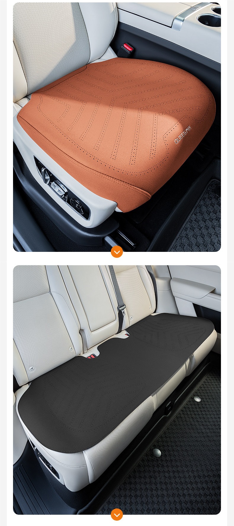 Joe's Car Seat Cushion Winter Cushion Suede Seat Cushion Universal Four-Season Single-Piece Rear Seat Cushion Truck Seat Cushion