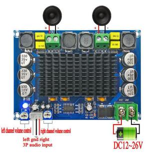 TPA3116D2 ���ֹ��Ű��p�� 150W*2�����pоƬ�����Ŵ�XH-M569
