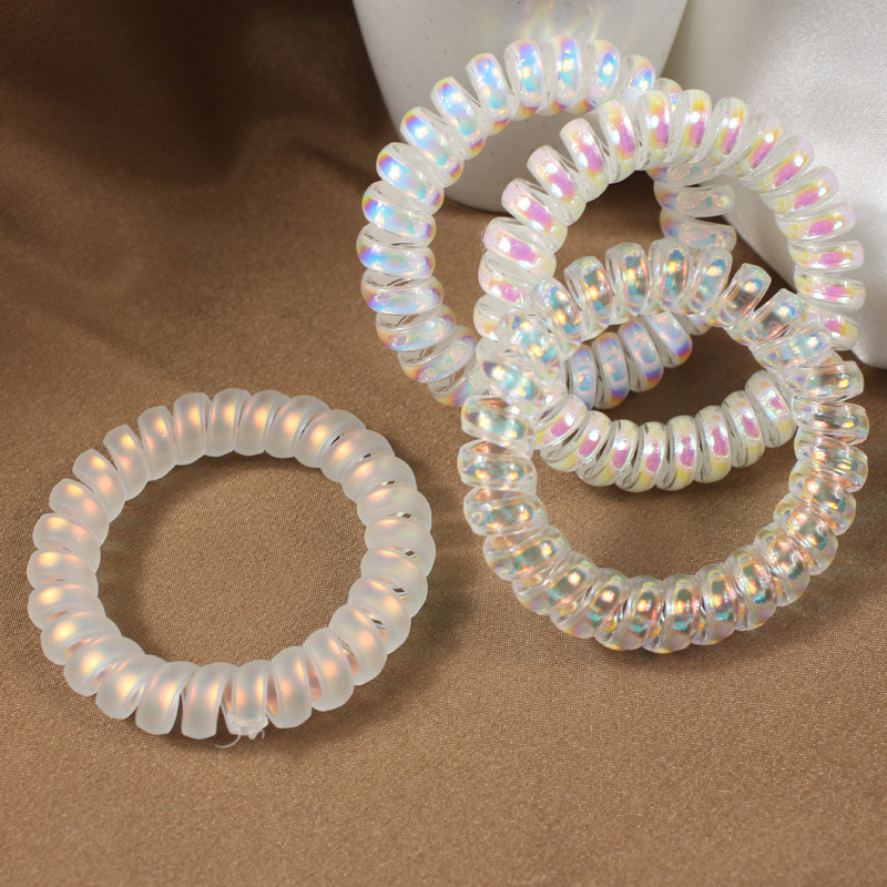 Fashion Colorful Resin Hair Tie display picture 2