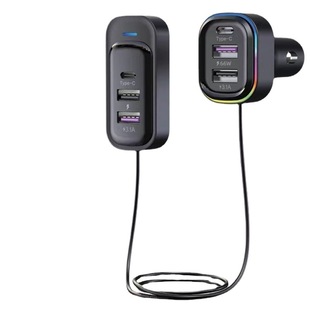 YQ1 Новое PD QC3.0 супер быстрая зарядка автомобильное зарядное устройство Great Power Автомобильное зарядное устройство автомобильное зарядное устройство