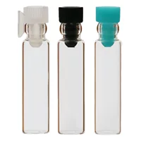Мини-стеклянная бутылка для пробирки духов 2ml парфюмерная бутылка маленькая бутылка для разлива бутылка для розлива прически бутылка для косметики 1 ml3 ml