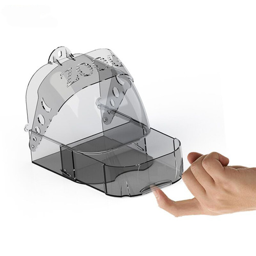 Parrot Bath Large Bathroom Bird Cage Supplies Multi-Purpose Bathroom Sleeping Nest Feeding Box Tiger Bird Bath Basin