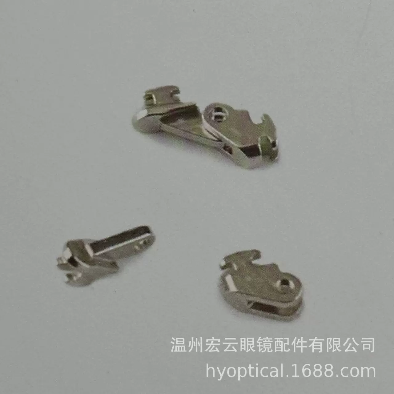 眼镜框架配件不锈钢插针 弹弓胶链各种芯子 铰链多款定制