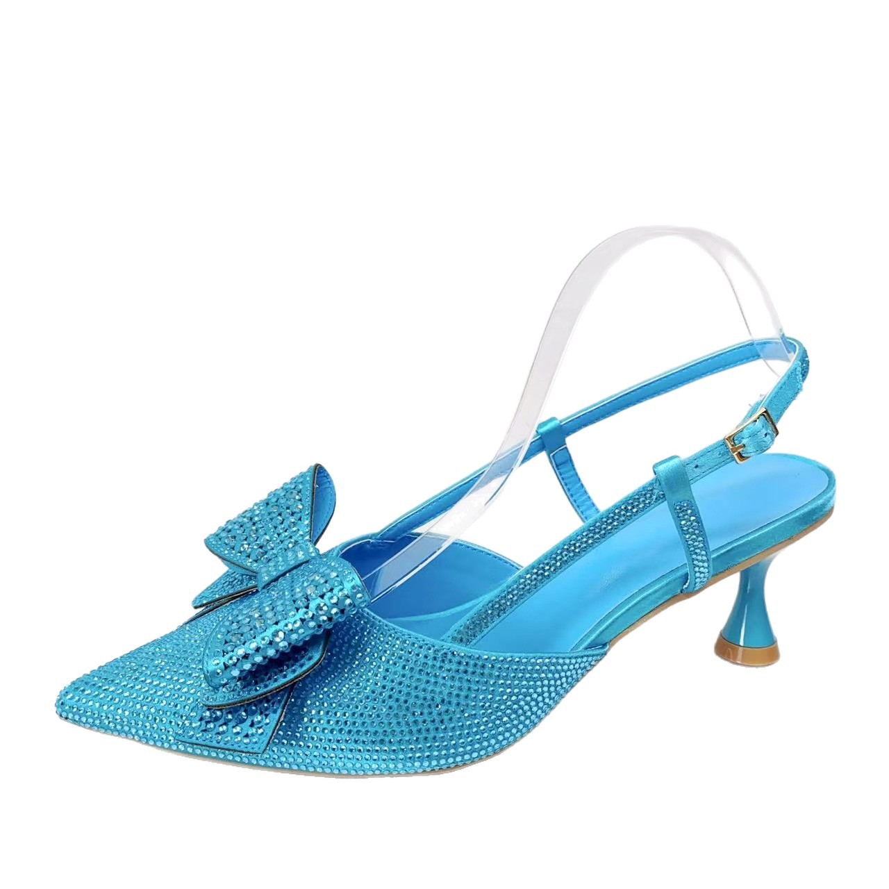Italienische Damen-Abendschuhe von Designern, Kristall-Diamanten, Schnürung, Gepäckstück, Sommerneu_voghion.com