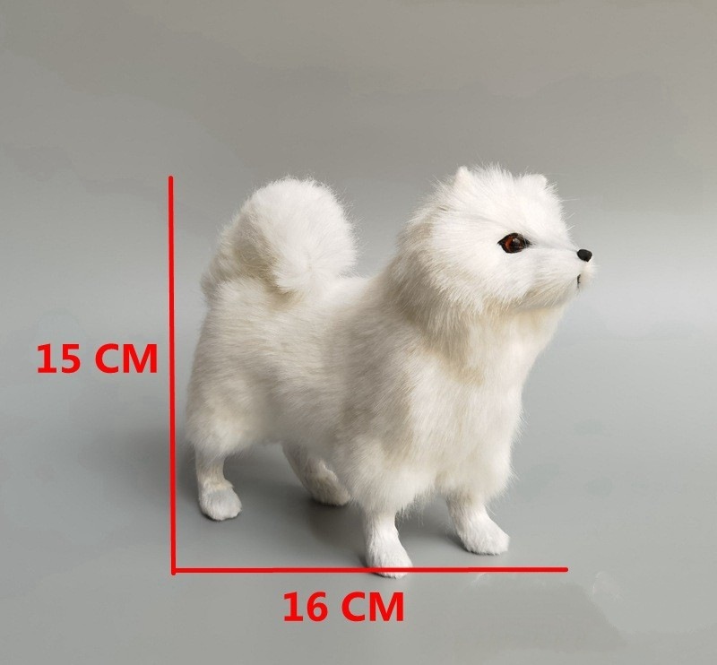 스몰 사이즈 사모예드 [인공 모발]