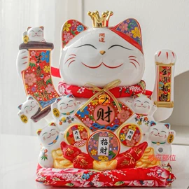 招财猫;陶瓷工艺品