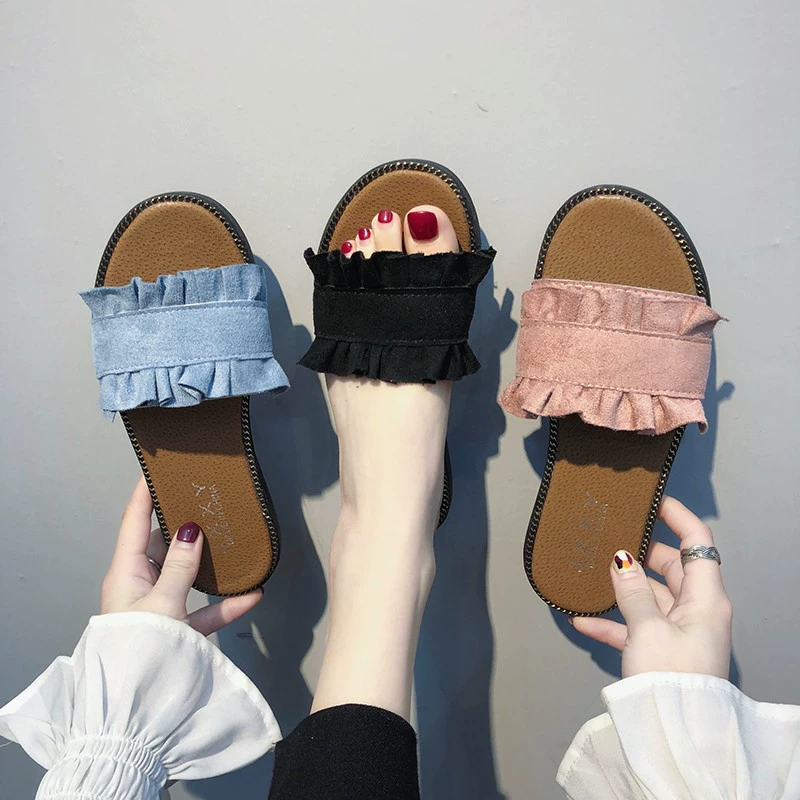 Летние модные шлепанцы на отдых, слайд для отдыха, пляжная обувь, 2023 год, корейский стиль