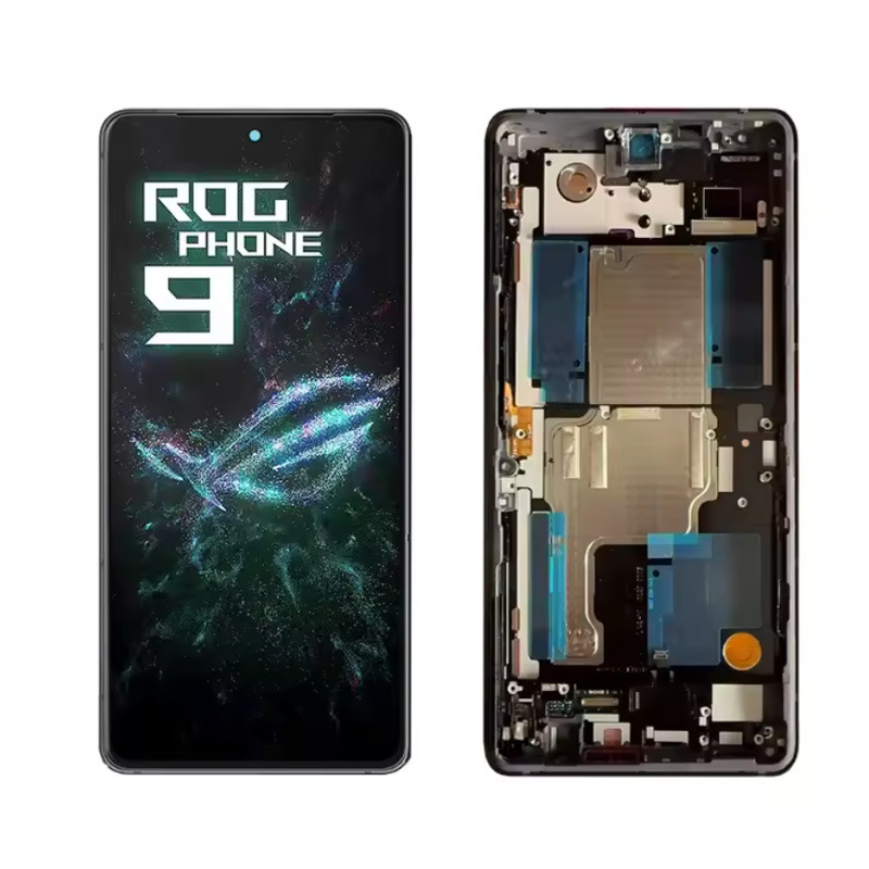 Suitable for Asus Asus Rog Phone 9 Mobile Phone Screen Assembly Original Lcd Display Inside and Outside Integrated Screen Suitable for Asus Asus Rog Phone 9 Mobile Phone Screen Assembly Original Lcd Display Inside and Outside Integrated Screen