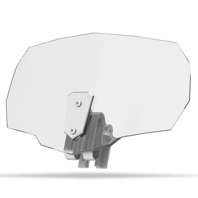 Motorcycle front windshield: lifting windshield anti-kite line - approximate-size-height-215width-315-transparent-color-imported-electrostatic-film