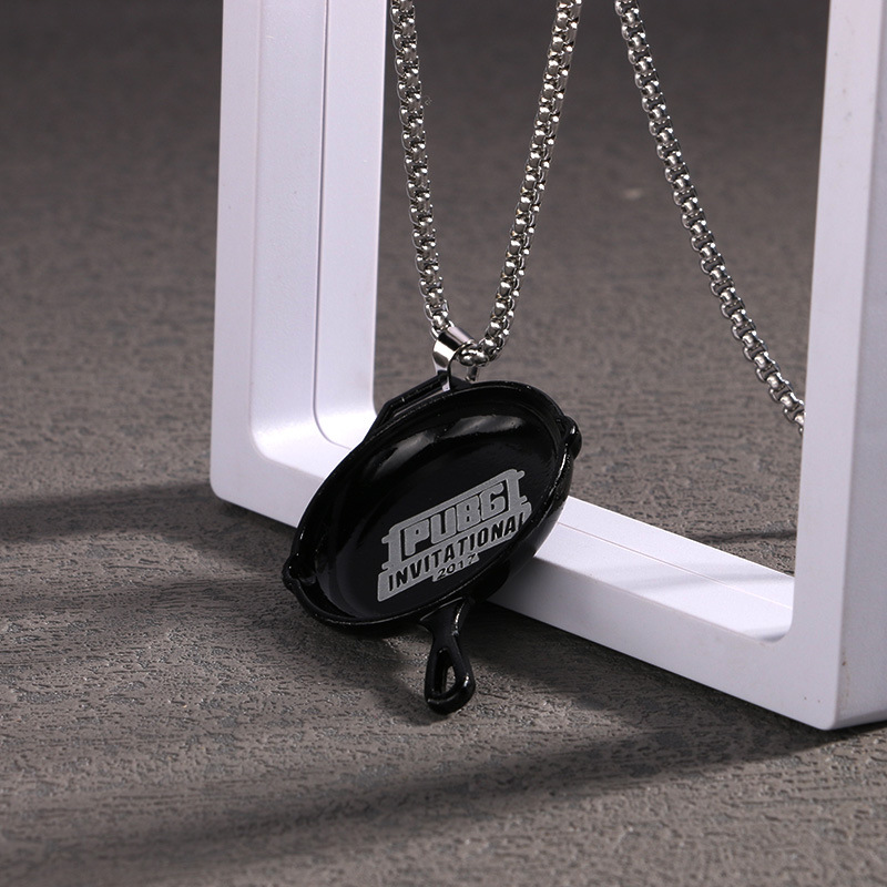 Edelstahl Herren Halskette Legierung Anhänger Hip Hop personalisierte trendige lange Pullover Kette_voghion.com