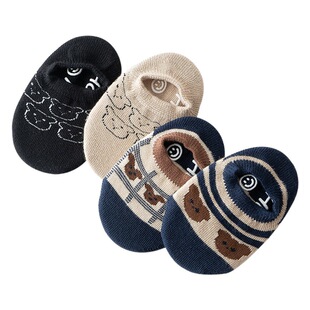 Children's Socks Spring and Summer 2022 New Baby Toddler Socks Drop-resistant Cotton Sweat-absorbent Non-slip Floor Socks Baby Socks