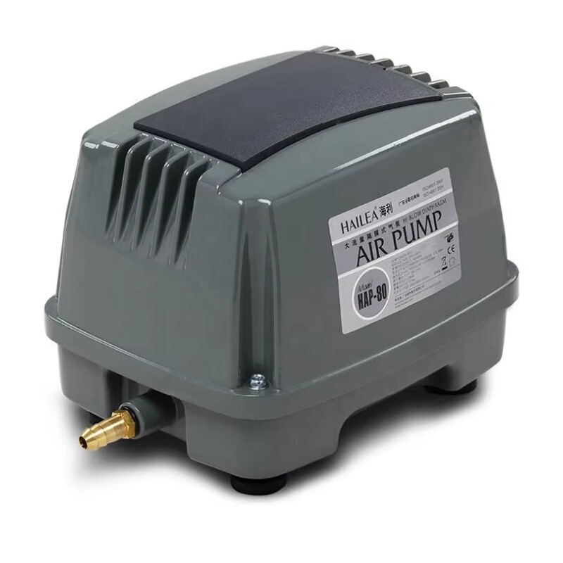 Haili Large Air Pump, High-Volume Silent Oxygen Pump, Fish Tank Oxygenation, Aquarium Oxygen Pump Hap-60~120, Middle Plug-In