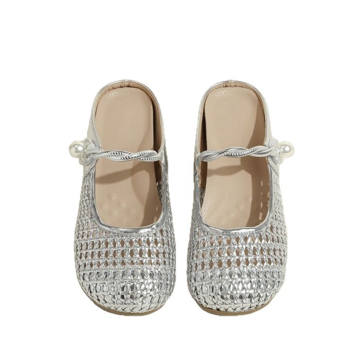 Aumentar la altura de las zapatillas de la cabeza de las mujeres 2026 nuevo hombre pequeño hueco tejido zapatillas frías zapatillas de las mujeres