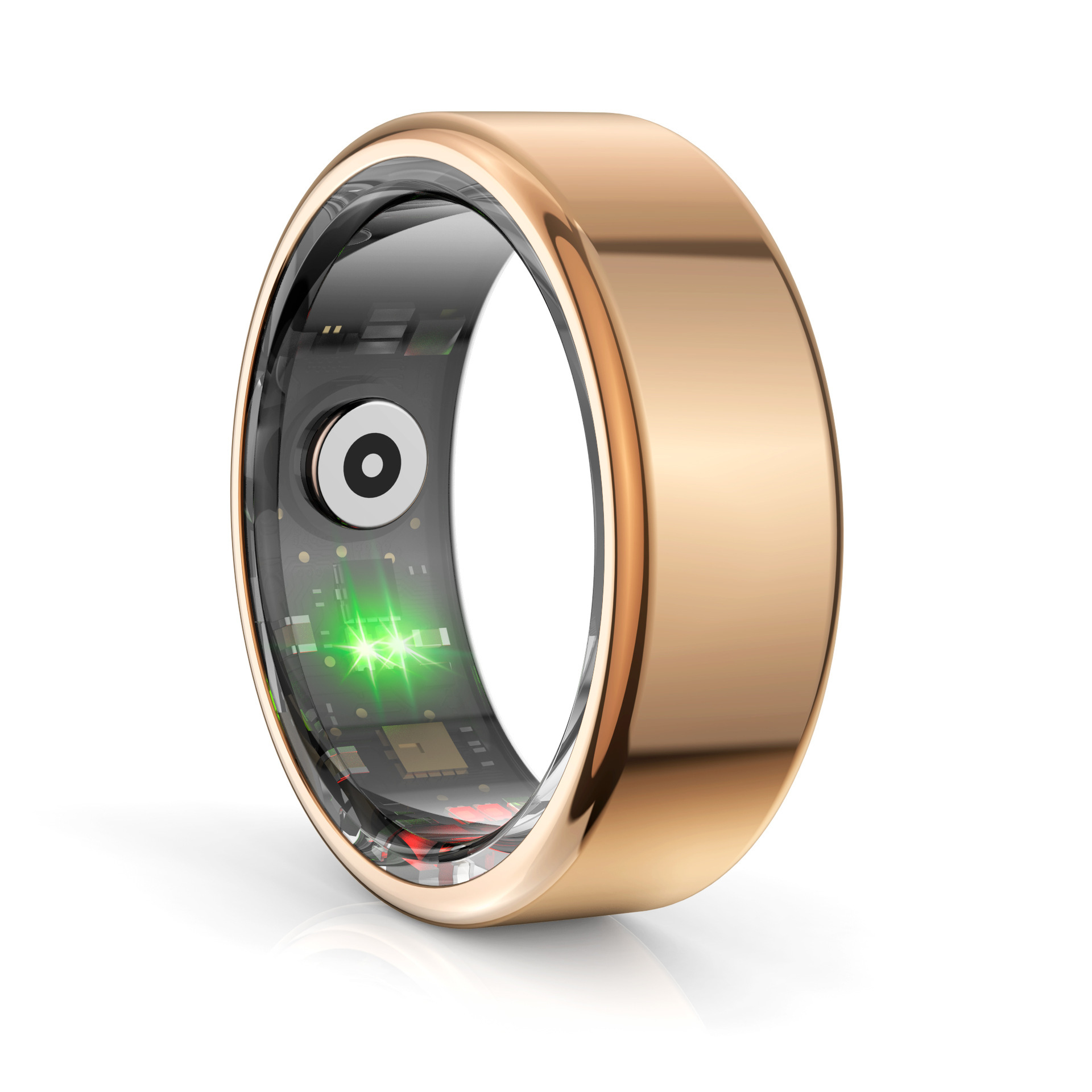 New R02 Smart Ring Waterproof Pressure Sensitive Blood Oxygen Sleep Heart Rate Monitor with Multiple Sports Modes_voghion.com