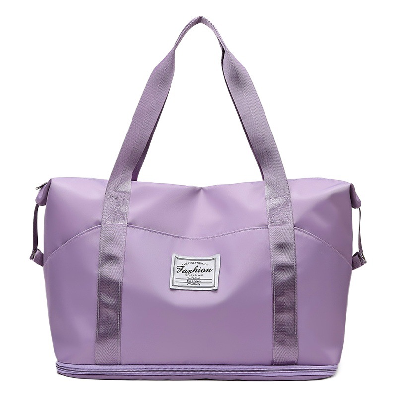 Bolsa de viaje de corta distancia simple ocio deportes fitness bolsa estilo coreano gran capacidad bolsa de hombro escalable estudiante ocio bolsa