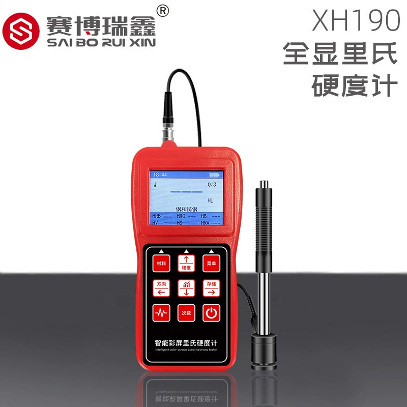 XH190 цветной экран измеритель твердости Рихтера портативный высокоточный металлический твердость Брови Шор тестер оборудование