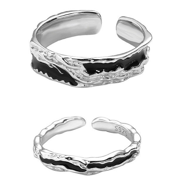 Anello Shadow per uomo e donna, transfrontaliero, unico, di nicchia, di alta gamma, di tendenza su Instagram, per dito indice singolo_voghion.com