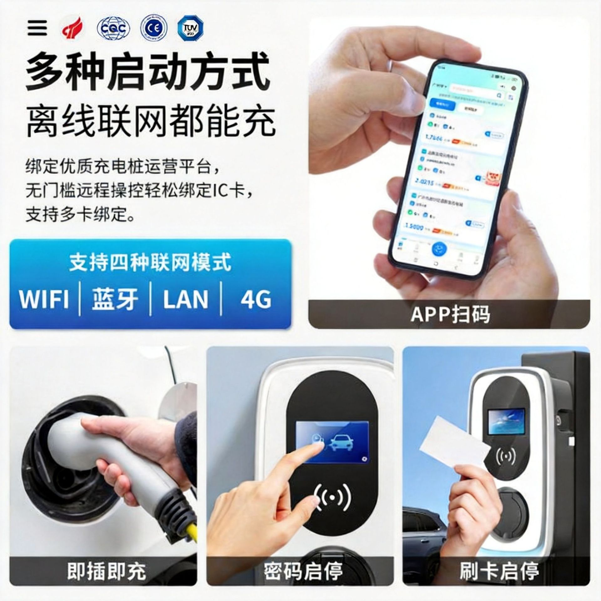 Maxbo 7Kw/11Kw/22Kw 4g Wireless New Energy Home Ac Car Charging Station Export Product
