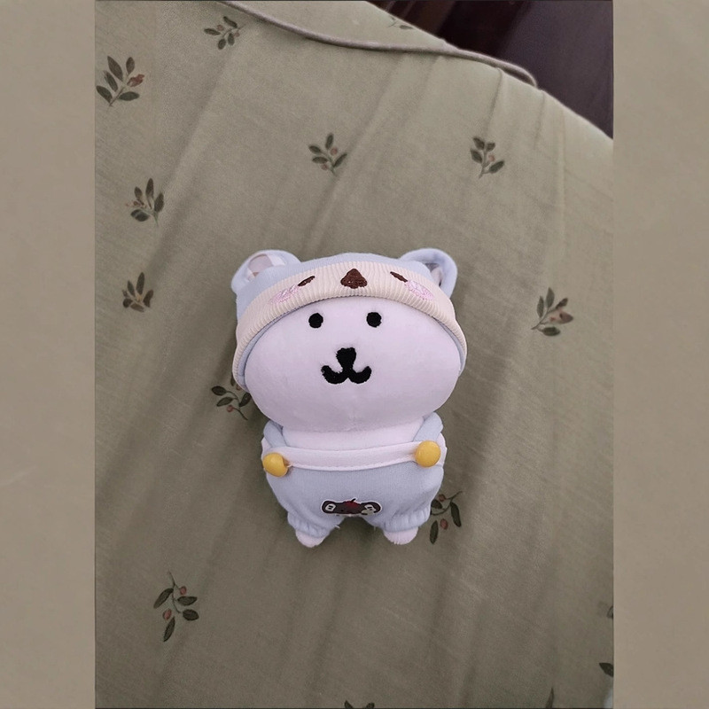 自虐クマ 13cm コットンドール 新生児服「コアラベイビー」 ベビードール着せ替えクマ服 自虐クマ|undefined