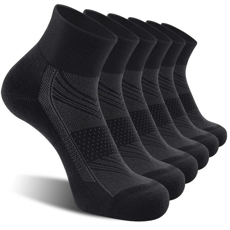 Men's Women's Socks with Arch Support Cushioning Sports Daily Walking Cycling Hiking Tennis Running Socks