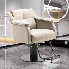 2024新型理髪店椅子シンプル現代美容椅子ヘアサロン専用ネット紅潮店昇降パーマカット