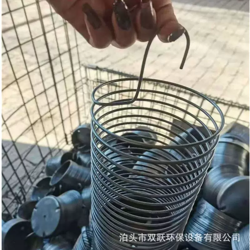 供应弹簧除尘骨架挂钩式镀锌伸缩袋笼异形脉冲自弹笼骨架布袋配件