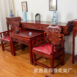 室内花架;学习桌椅;供桌